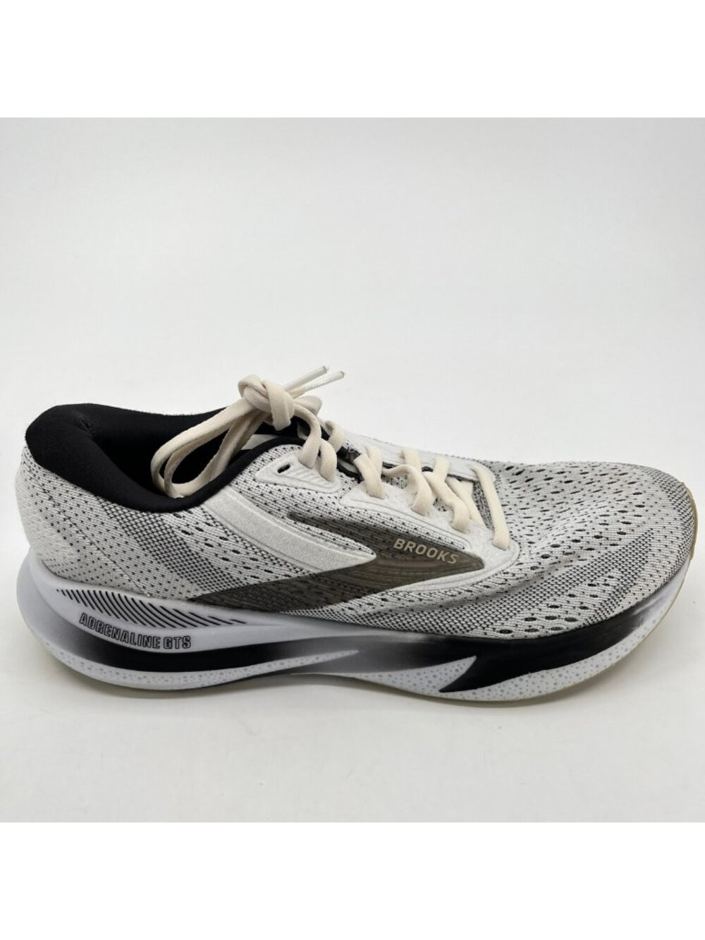 Brooks Adrenaline GTS 24 Womens Size 9.5 White Athletic Running Shoes Sneakers
